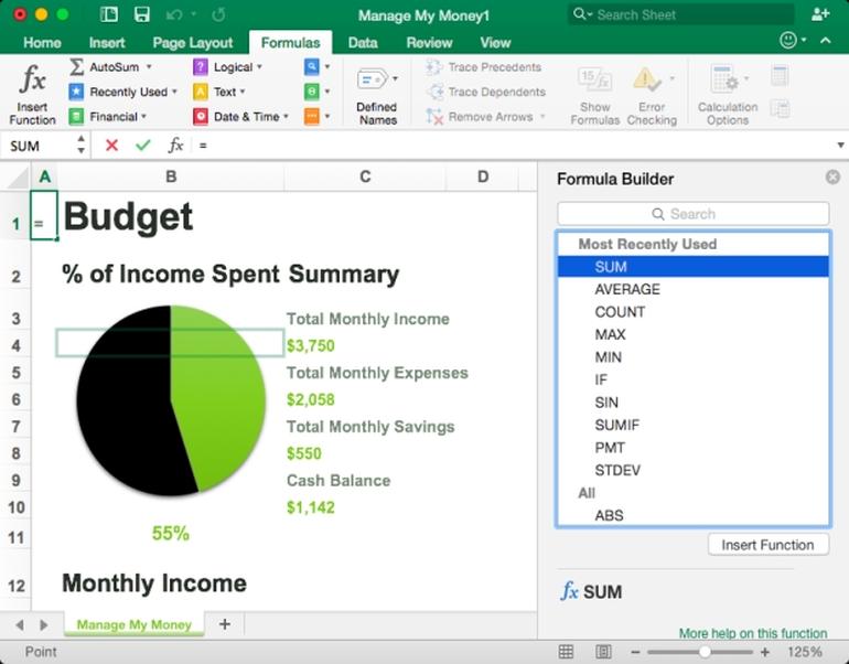 Ms Excel For Mac